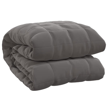 Weighted Blanket Grey 235x290 cm 15 kg Fabric