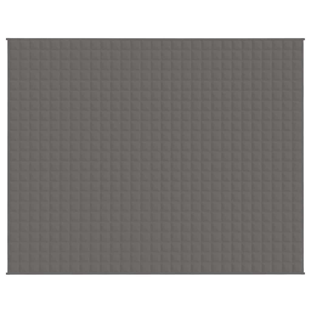 Weighted Blanket Grey 235x290 cm 15 kg Fabric