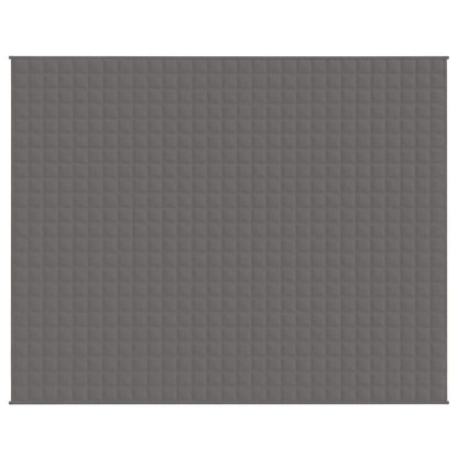 Weighted Blanket Grey 235x290 cm 15 kg Fabric
