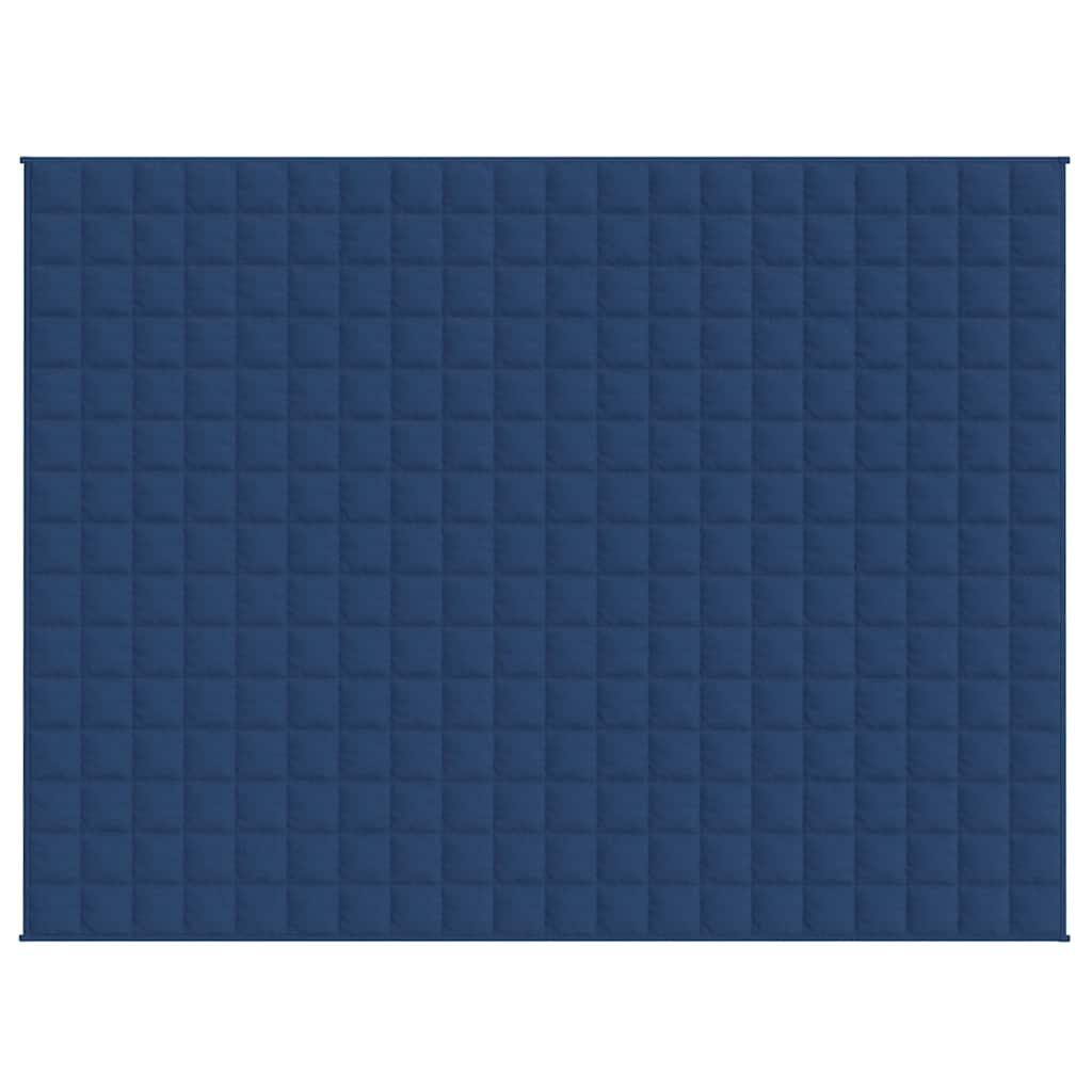 Weighted Blanket Blue 150x200 cm 7 kg Fabric