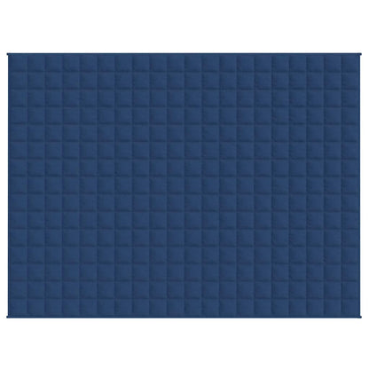 Weighted Blanket Blue 150x200 cm 7 kg Fabric