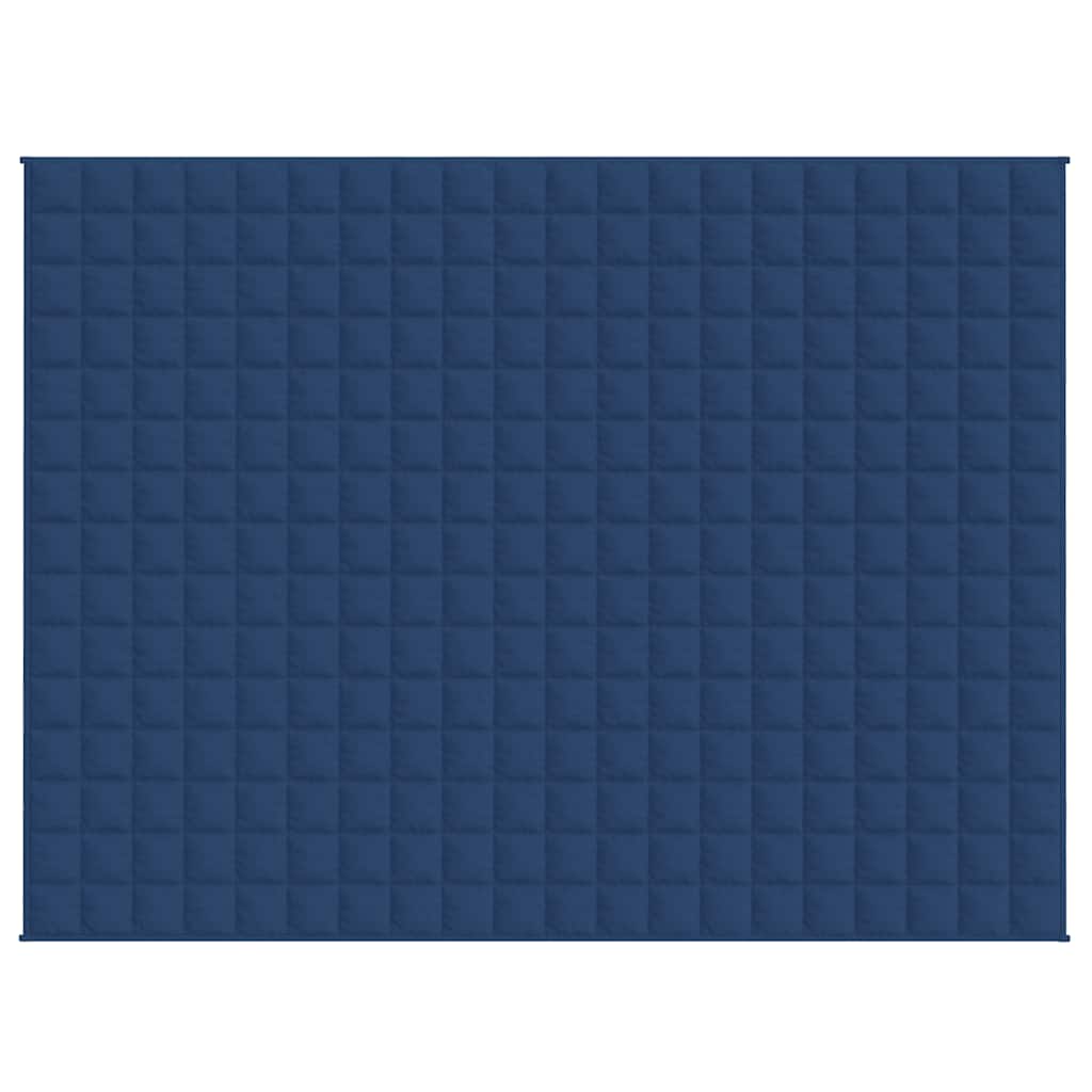 Weighted Blanket Blue 150x200 cm 11 kg Fabric