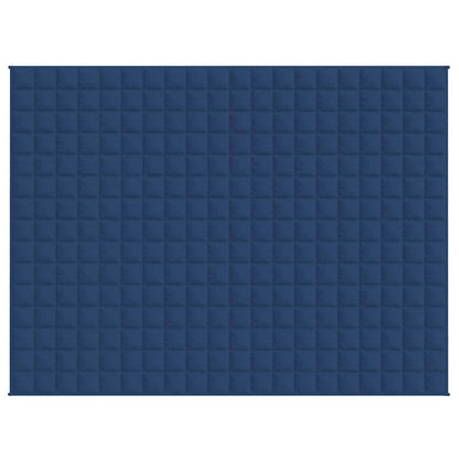 Weighted Blanket Blue 150x200 cm 11 kg Fabric