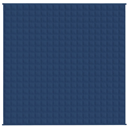 Weighted Blanket Blue 200x200 cm 13 kg Fabric
