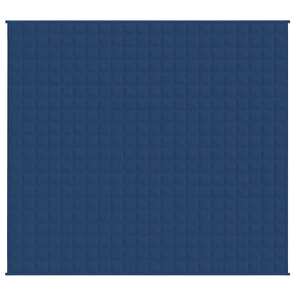 Weighted Blanket Blue 220x235 cm King 11 kg Fabric