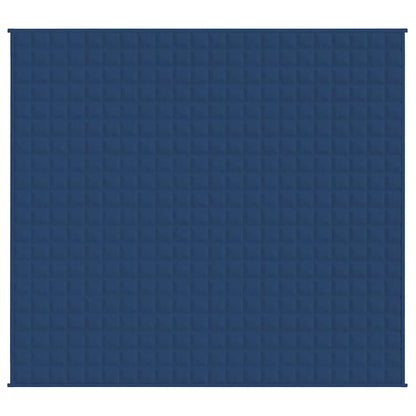 Weighted Blanket Blue 220x235 cm King 15 kg Fabric