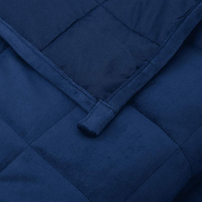 Weighted Blanket Blue 220x260 cm 15 kg Fabric