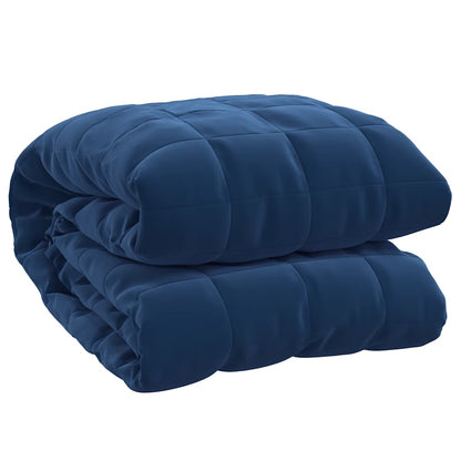 Weighted Blanket Blue 235x290 cm 15 kg Fabric