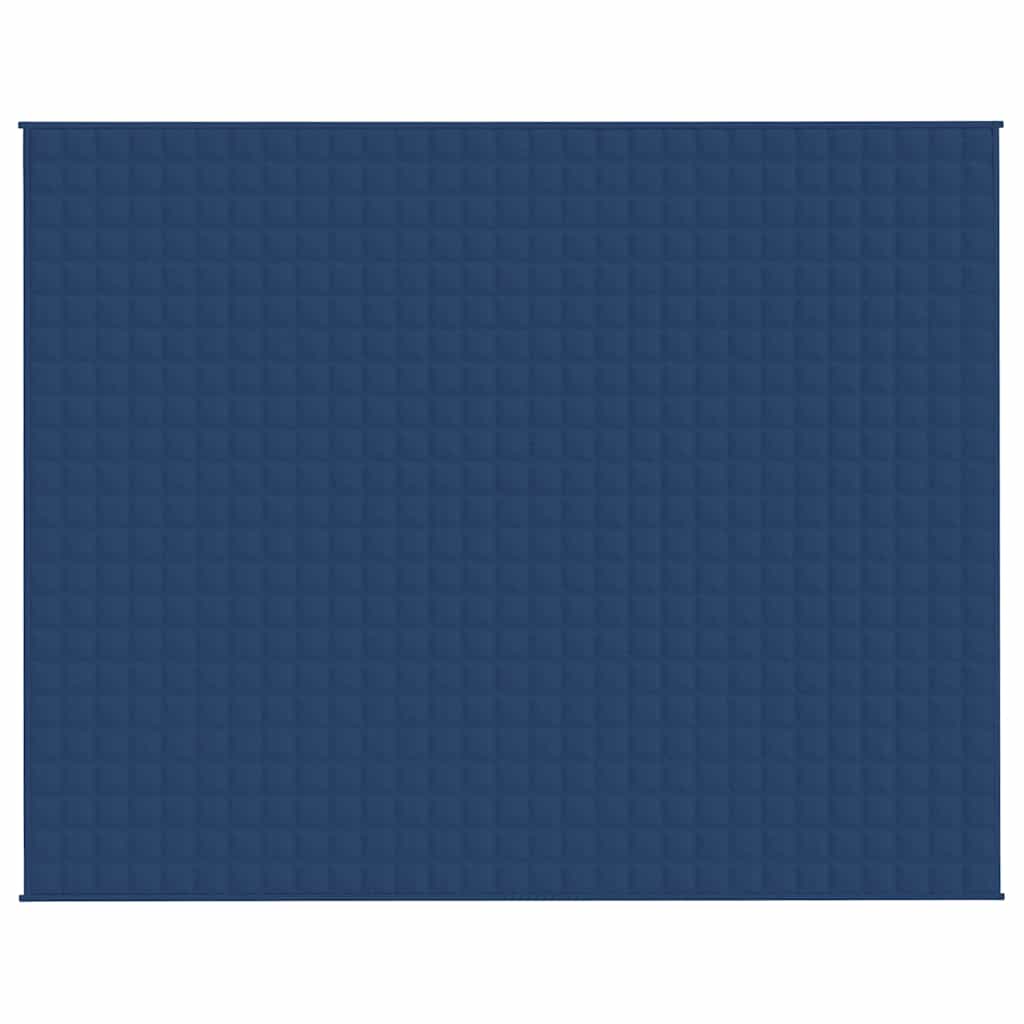 Weighted Blanket Blue 235x290 cm 15 kg Fabric