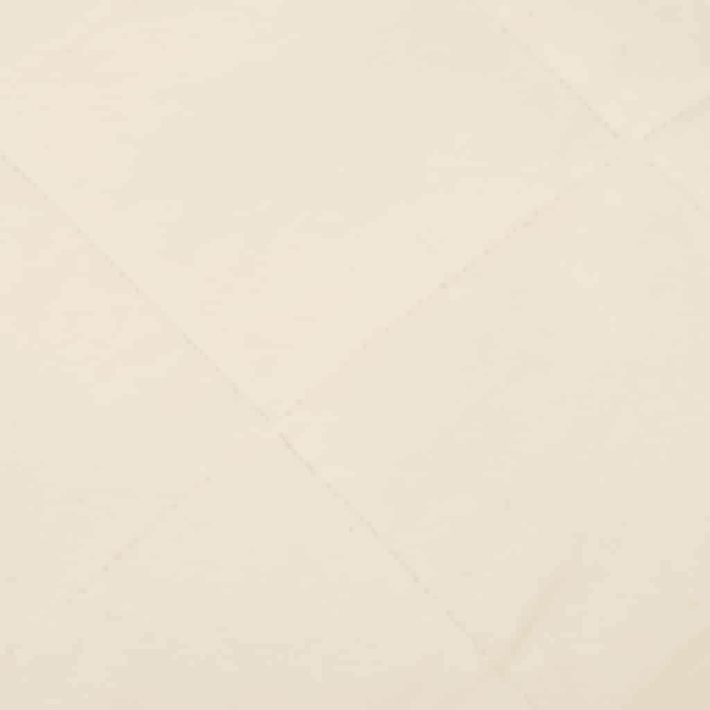 Weighted Blanket Light Cream 220x235 cm King 11 kg Fabric