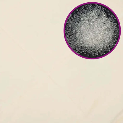 Weighted Blanket Light Cream 220x260 cm 15 kg Fabric