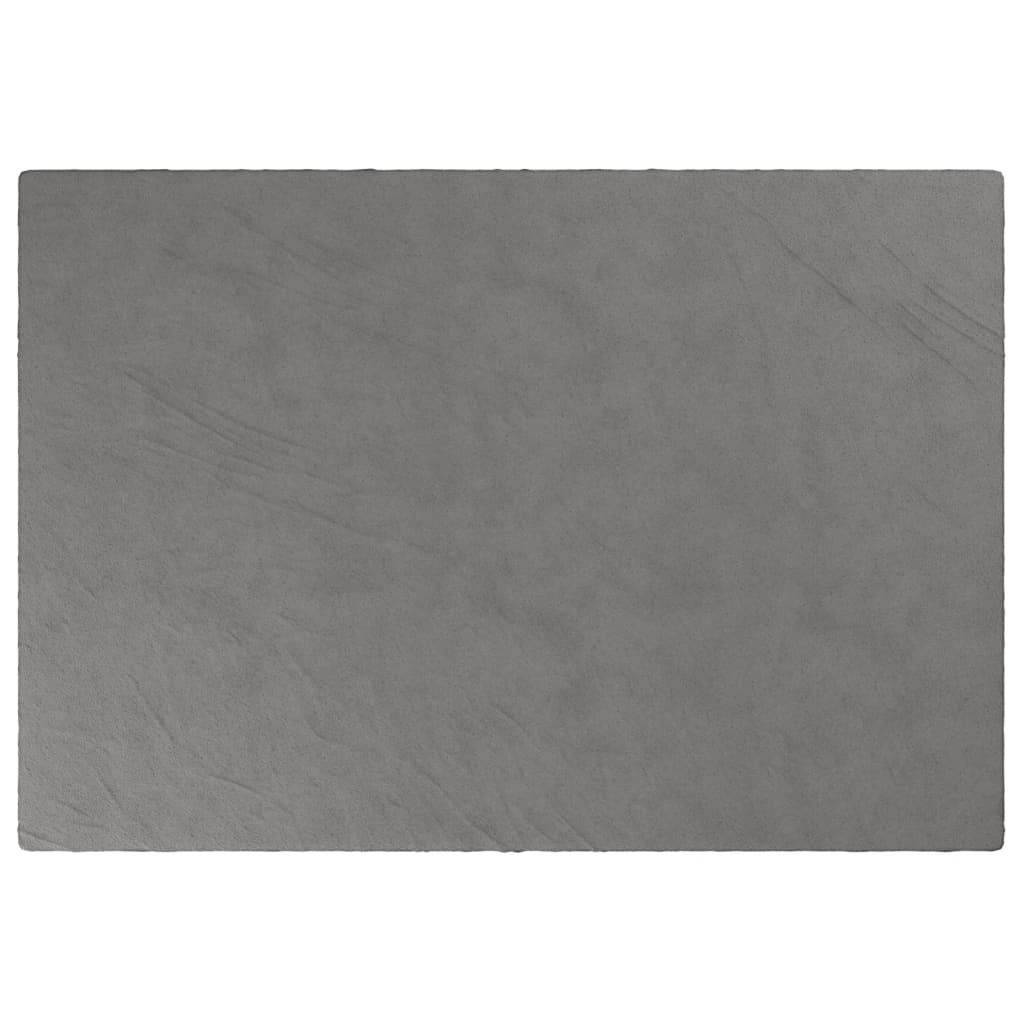 Weighted Blanket with Cover Grey 138x200 cm Single 10 kg Fabric