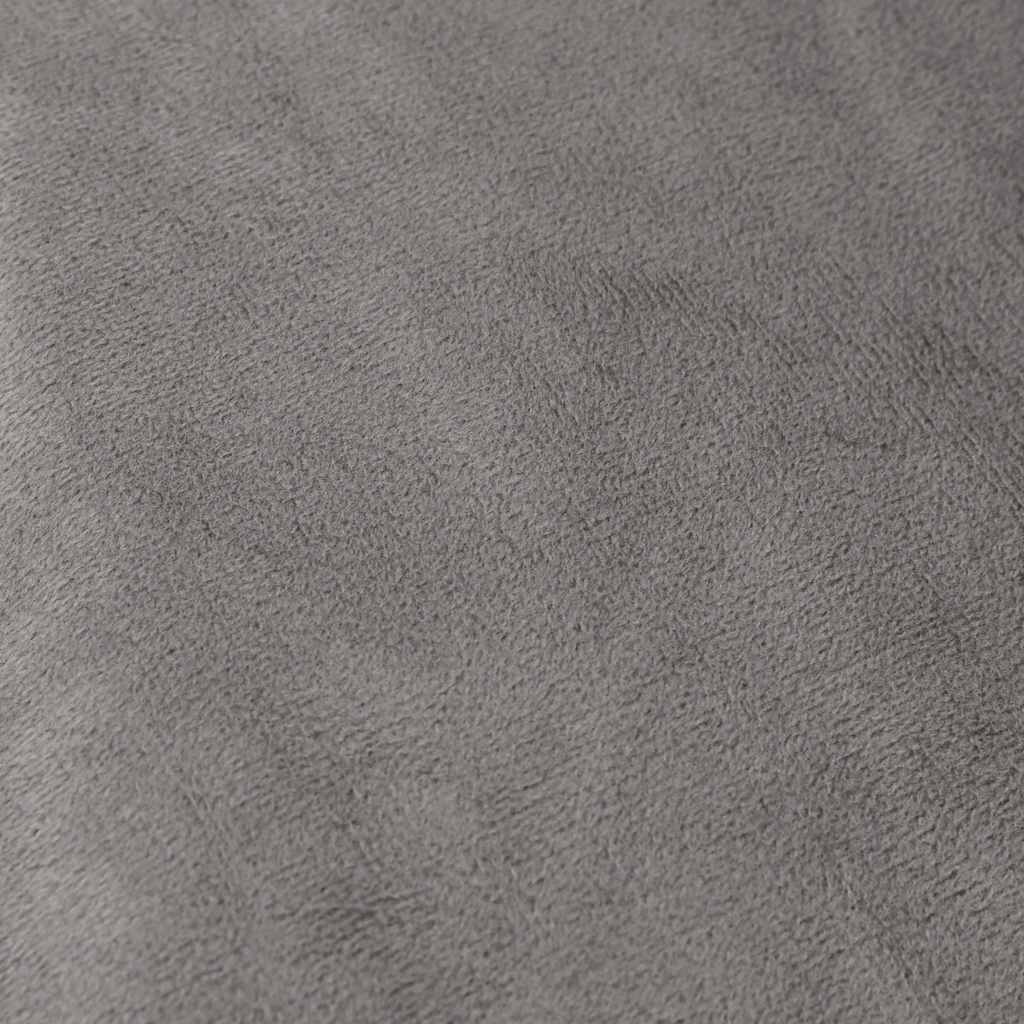 Weighted Blanket with Cover Grey 138x200 cm 10 kg Fabric