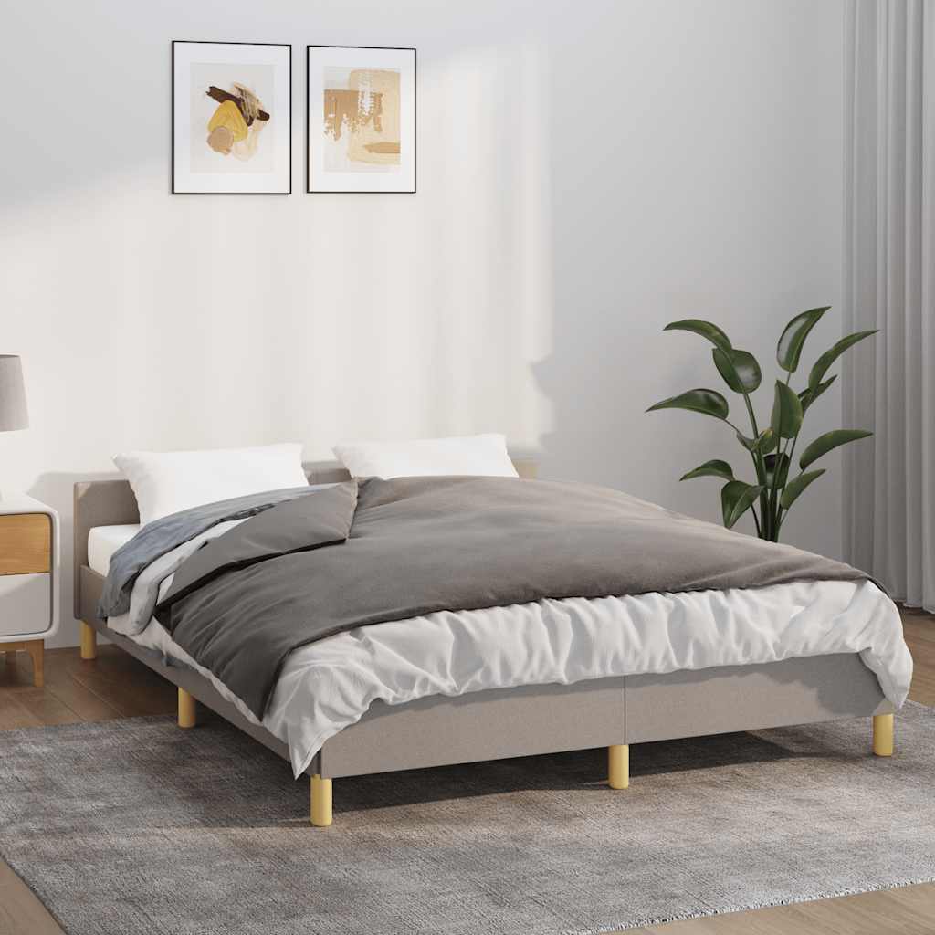 Weighted Blanket with Cover Grey 138x200 cm 10 kg Fabric