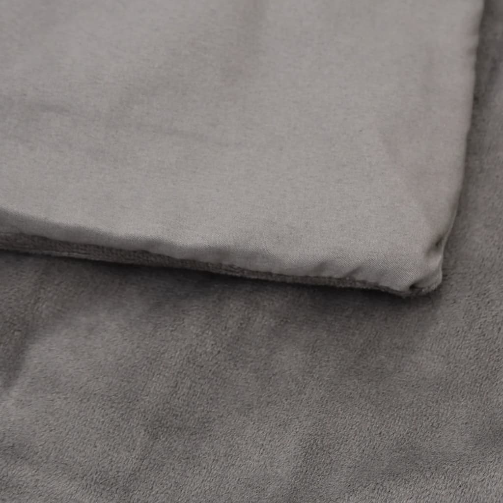 Weighted Blanket With Cover | Grey | Cotton | Large