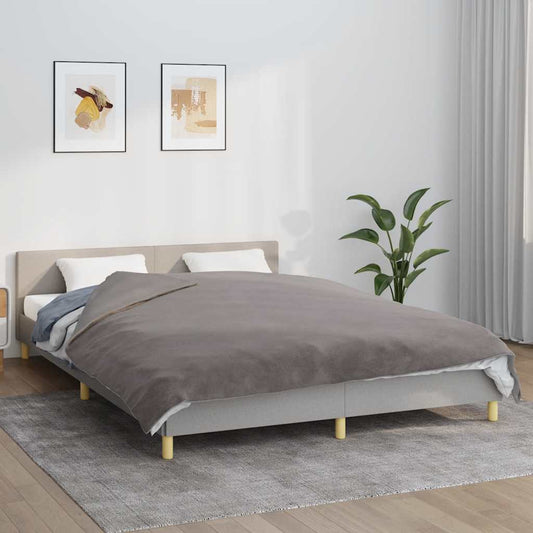 Weighted Blanket With Cover | Grey | Cotton | Large