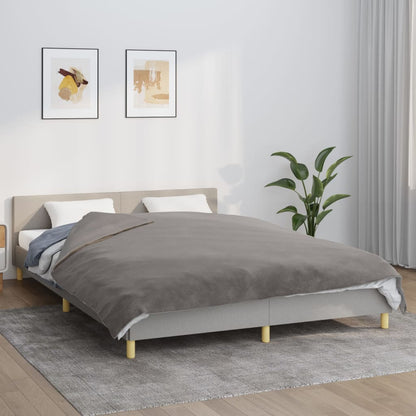 Weighted Blanket With Cover | Grey | Cotton | Large