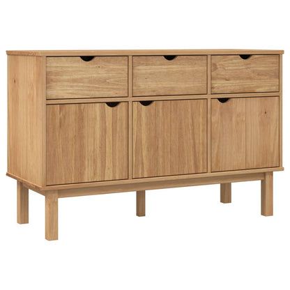 Sideboard "OTTA" 114x43x73,5 cm Solid Wood Pine