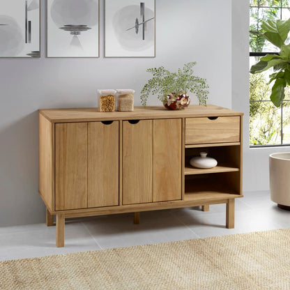 Sideboard "OTTA" 114x43x73,5 cm Solid Wood Pine