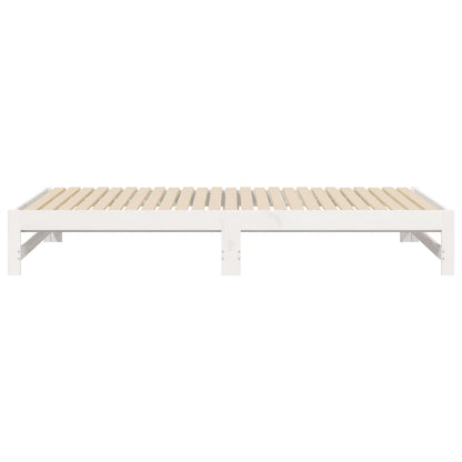 Day Bed | White | Solid pine wood | 2x | Expandable  | Day Bed