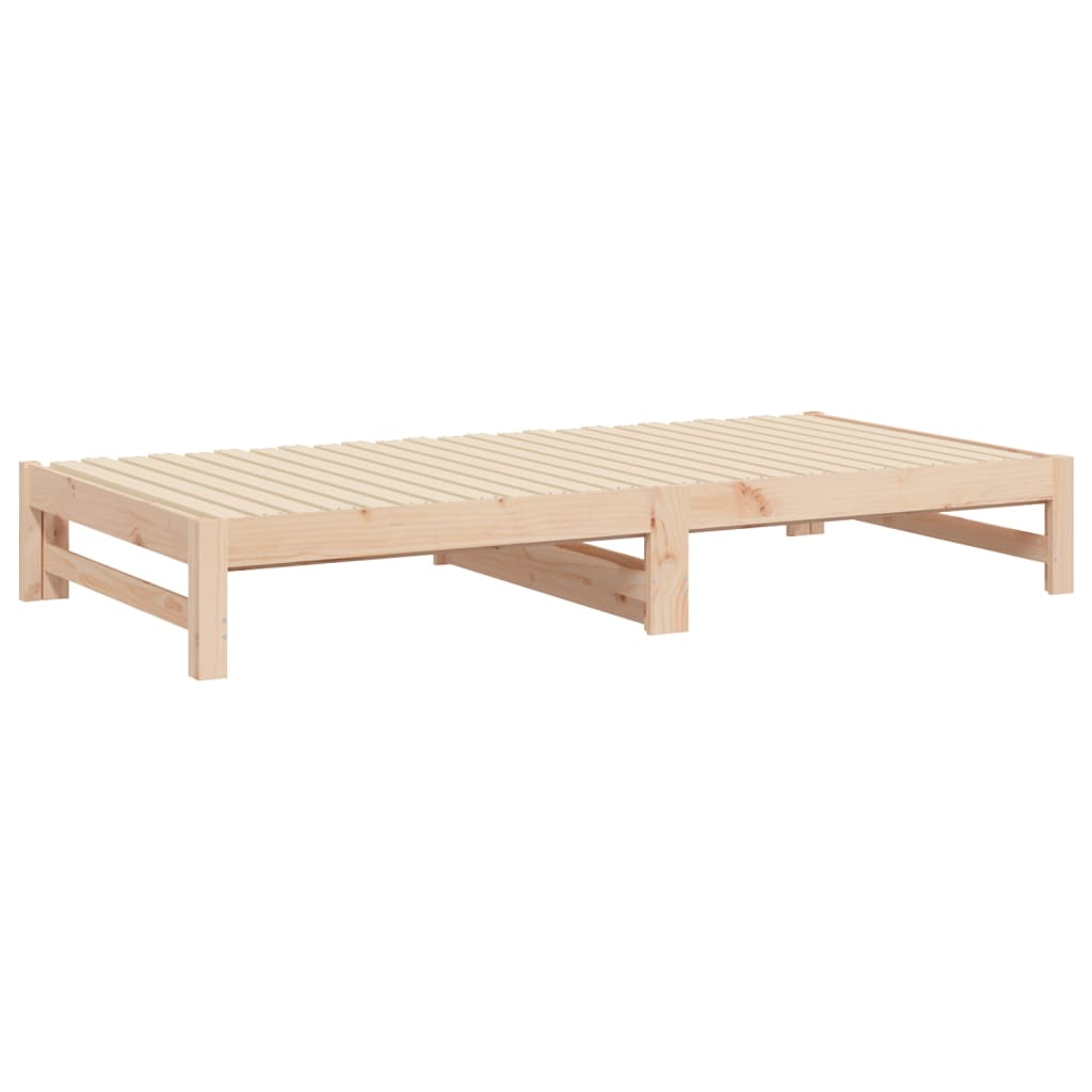 Day Bed | Natural Pine | Solid pinewood | Double