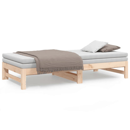 Day Bed | Natural Pine | Solid pinewood | 75 x 190 cm