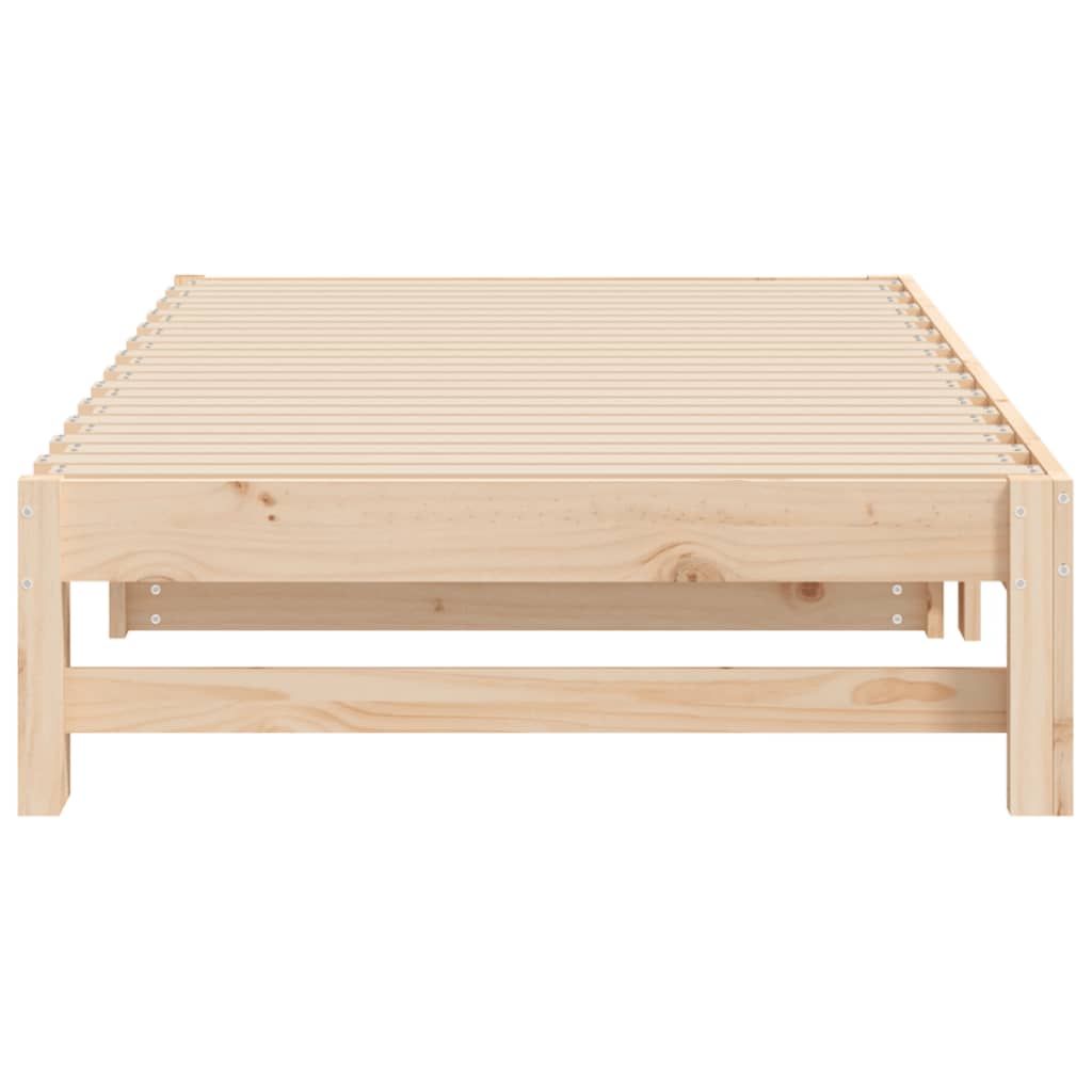 Day Bed | Natural Pine | Solid pinewood | 75 x 190 cm