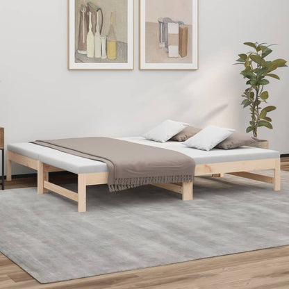 Day Bed | Natural Pine | Solid pinewood | 75 x 190 cm