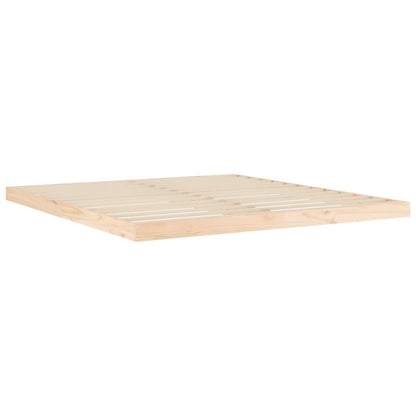 Bed Frame | Natural Pine | Solid Pinewood, Plywood | Super King | Durable