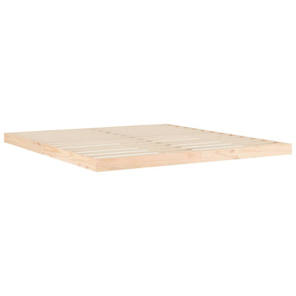 Bed Frame without Mattress 180x200 cm Solid Wood Pine