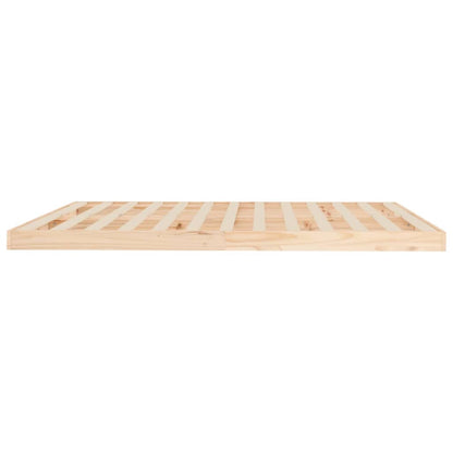 Bed Frame | Natural Pine | Solid Pinewood, Plywood | Super King | Durable