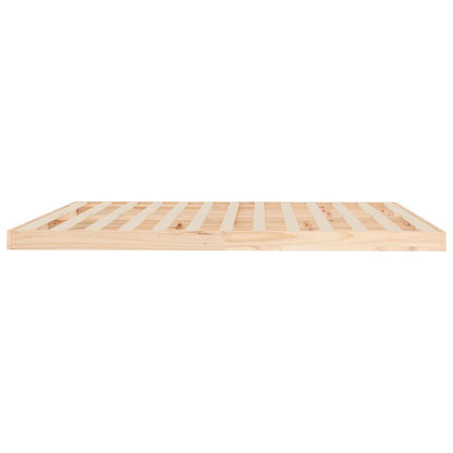Bed Frame without Mattress 180x200 cm Solid Wood Pine