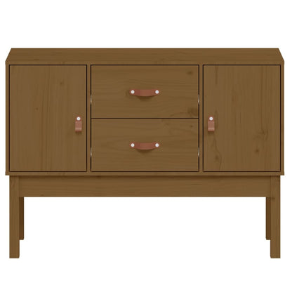 Sideboard Honey Brown 110x40x78 cm Solid Wood Pine
