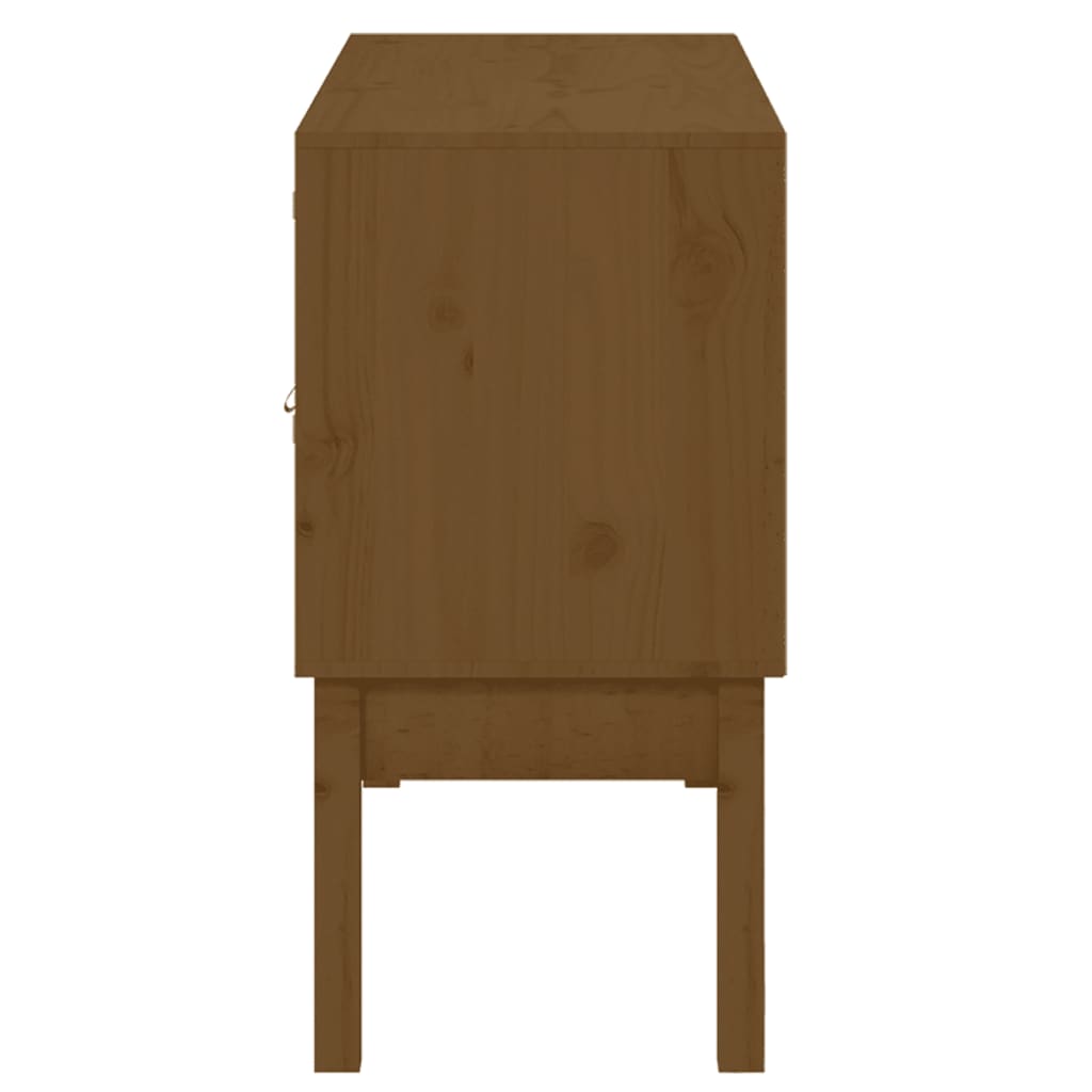 Sideboard Honey Brown 110x40x78 cm Solid Wood Pine