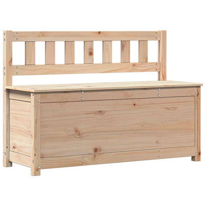 Bench 110x41x76,5 cm Solid Wood Pine