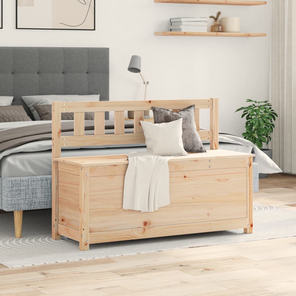 Bench 110x41x76.5 cm Solid Wood Pine