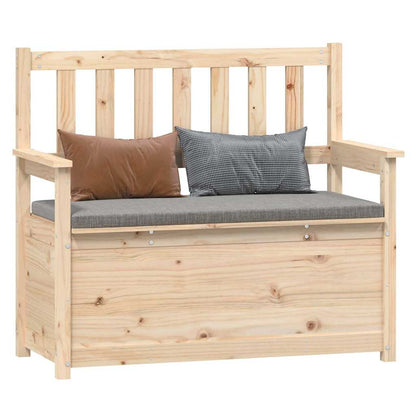 Bench 112,5x51,5x96,5 cm Solid Wood Pine