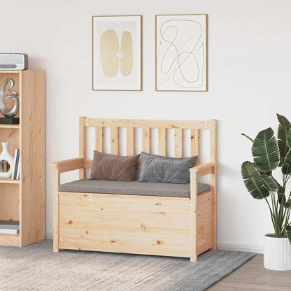 Bench 112,5x51,5x96,5 cm Solid Wood Pine