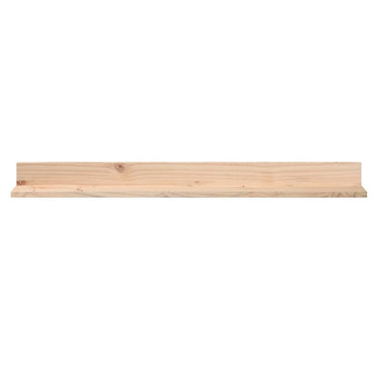 Wall Shelves 2 pcs 110x11x9 cm Solid Wood Pine