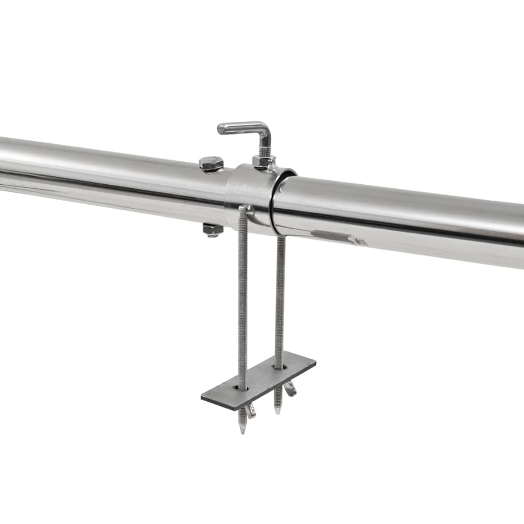 Automatic Barbecue Grill and Tray Set Stainless Steel