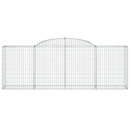 Arched Gabion Basket 300x50x100/120 cm Galvanised Iron