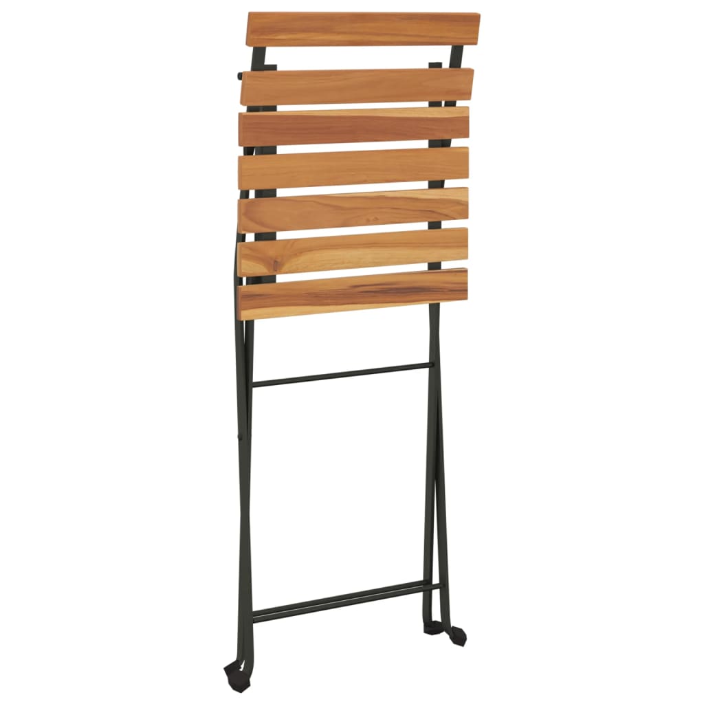 Folding Bistro Set | Natural wood | Solid acacia wood | Standard