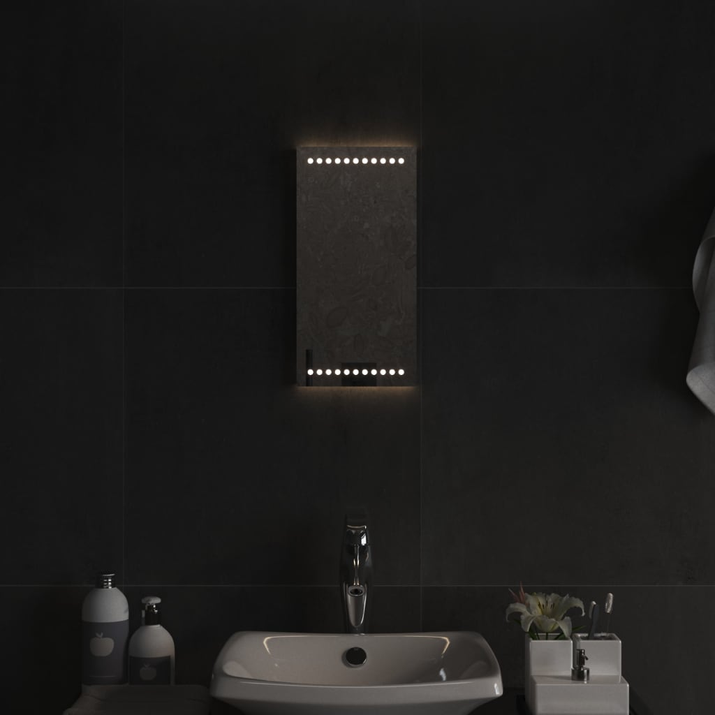 LED Bathroom Mirror 20x40 cm