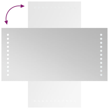 LED Bathroom Mirror 20x40 cm