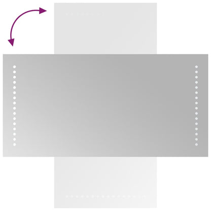 LED Bathroom Mirror 30x60 cm