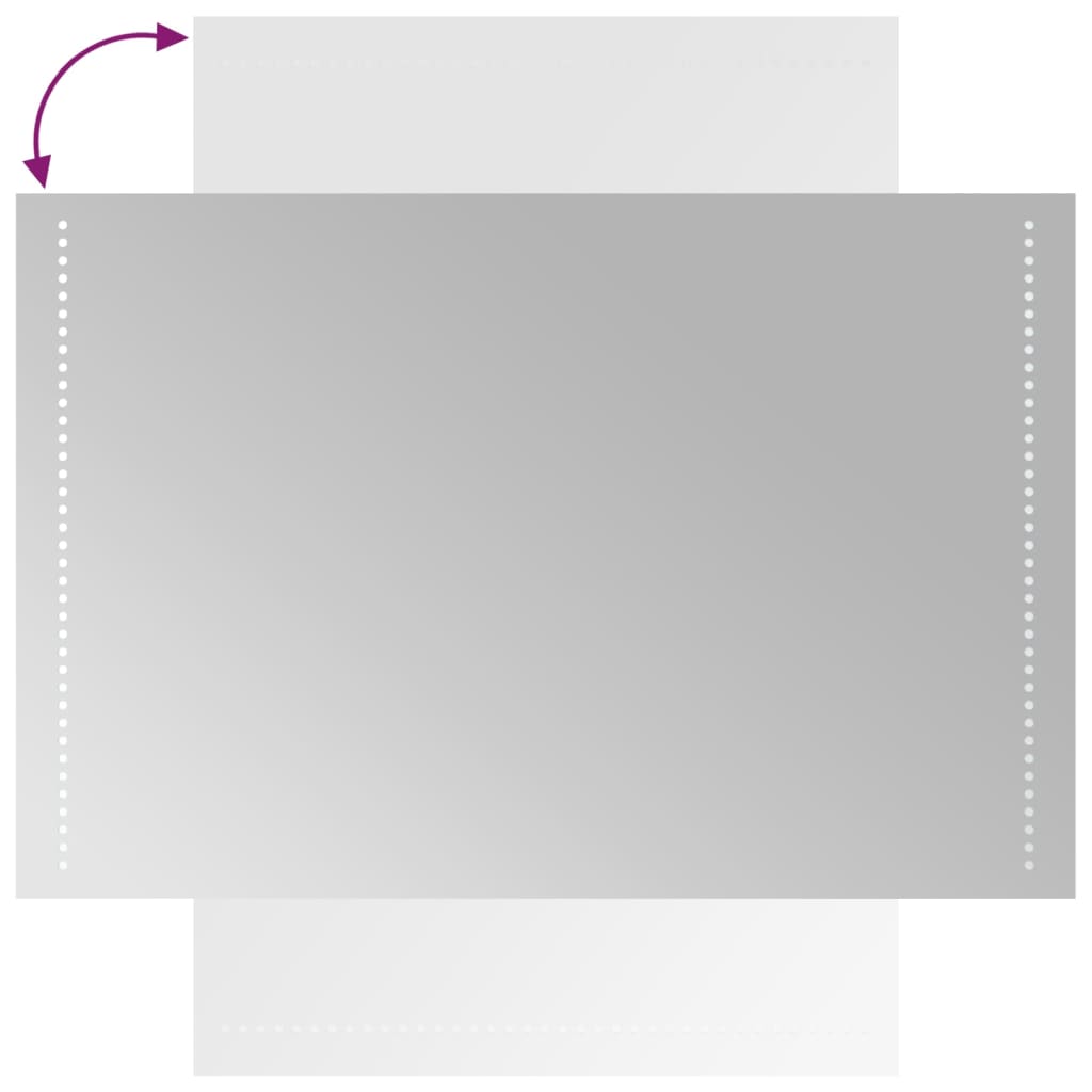 LED Bathroom Mirror 60x90 cm