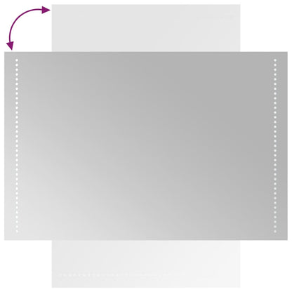 LED Bathroom Mirror 60x90 cm