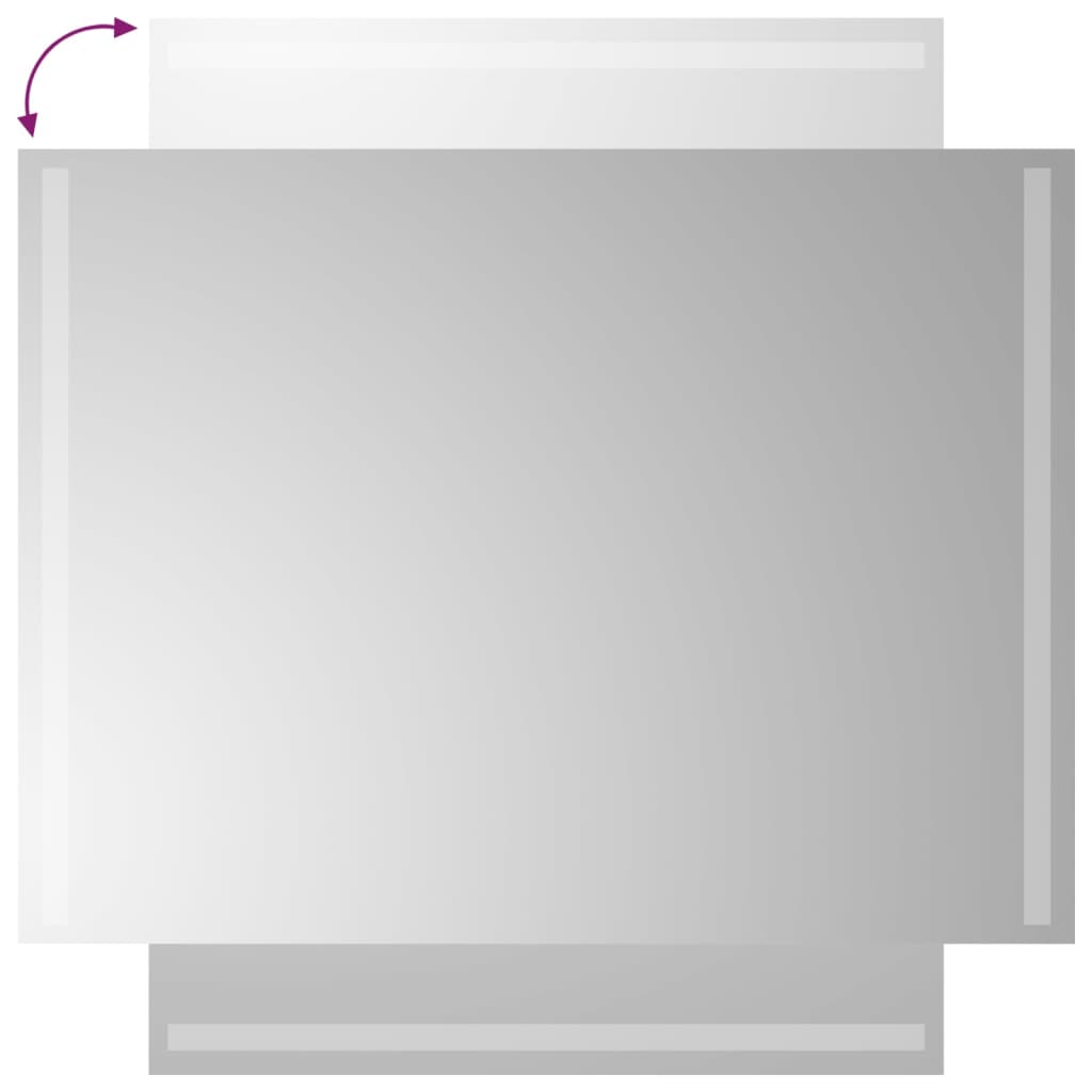 LED Bathroom Mirror 60x80 cm