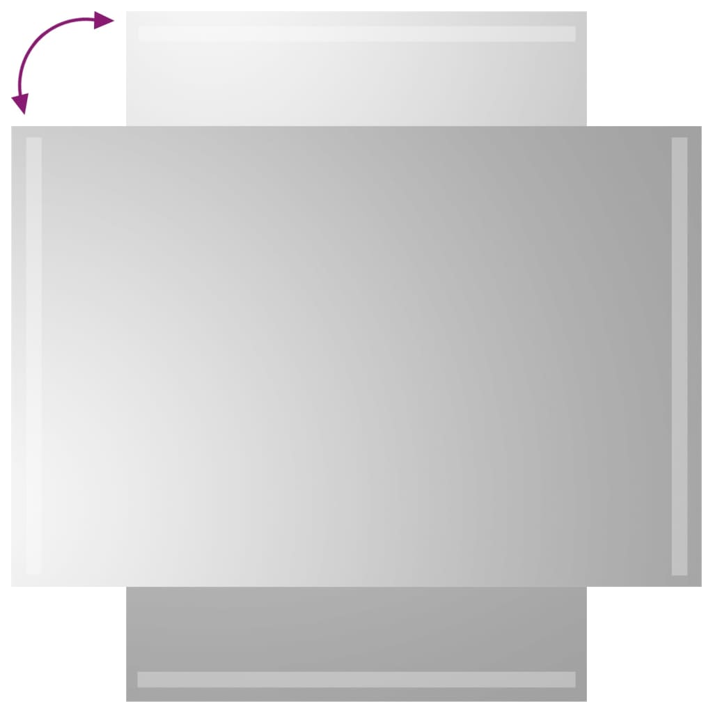 LED Bathroom Mirror 60x90 cm