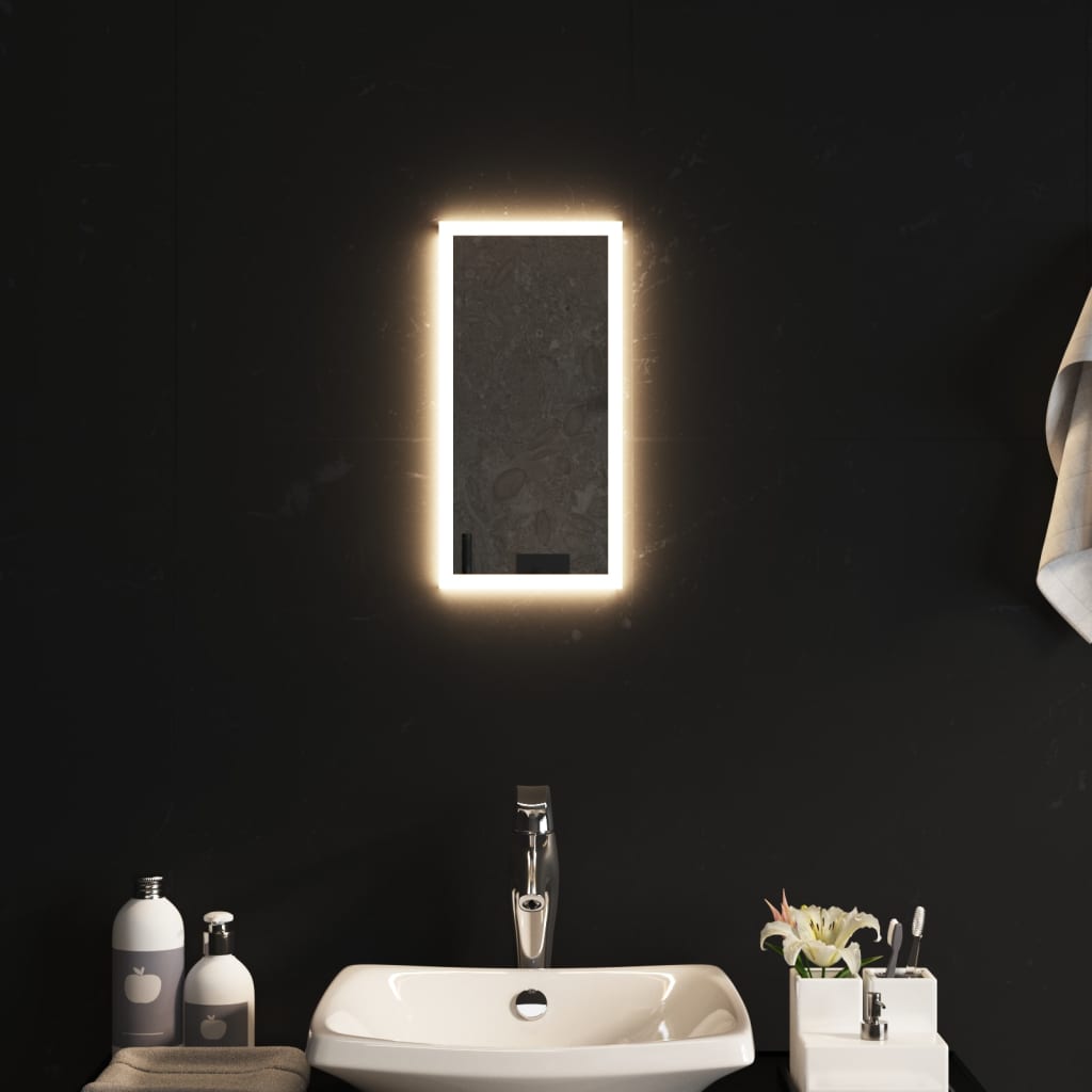 LED Bathroom Mirror 20x40 cm